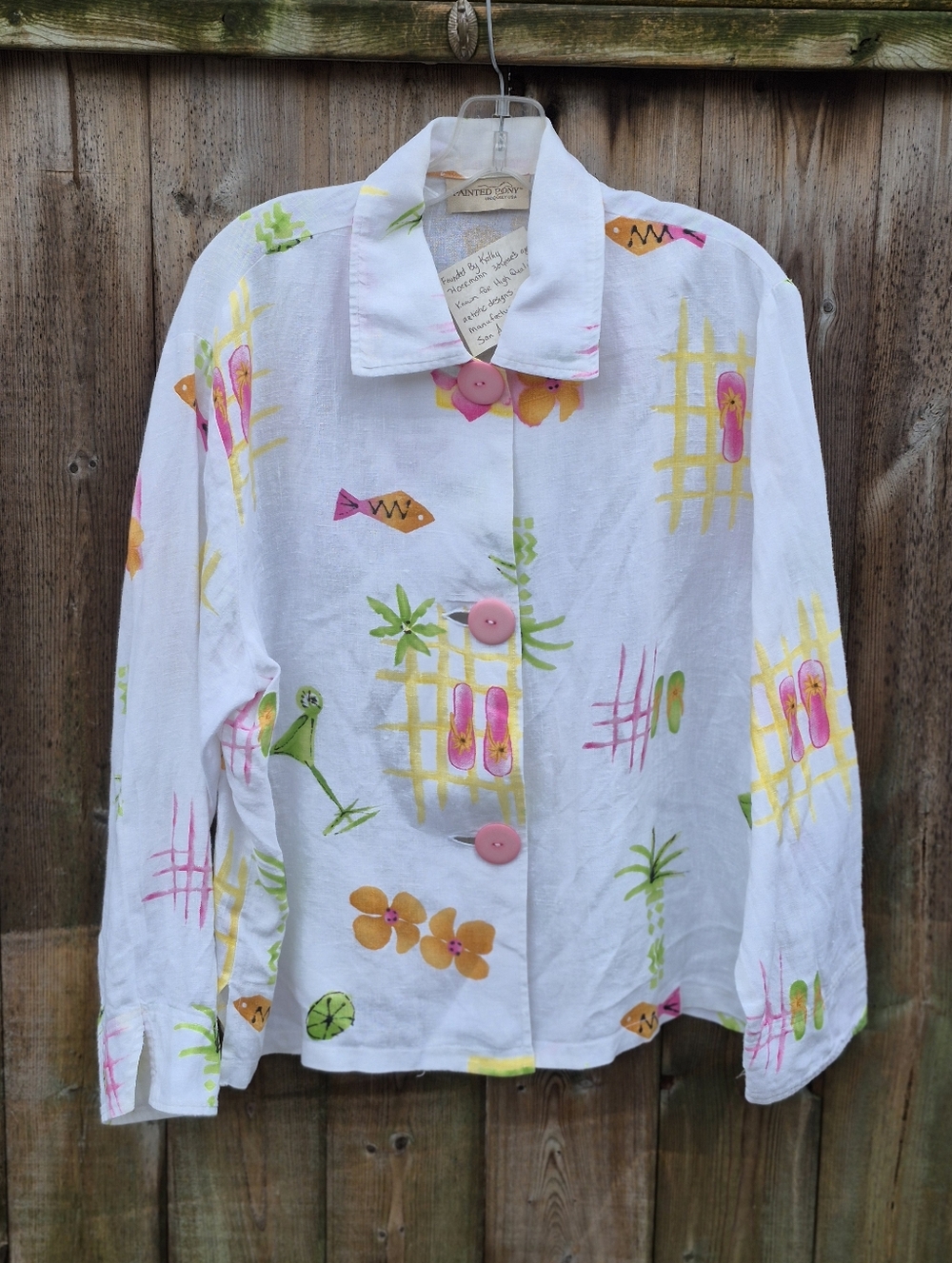 Painted Pony Linen Shirt